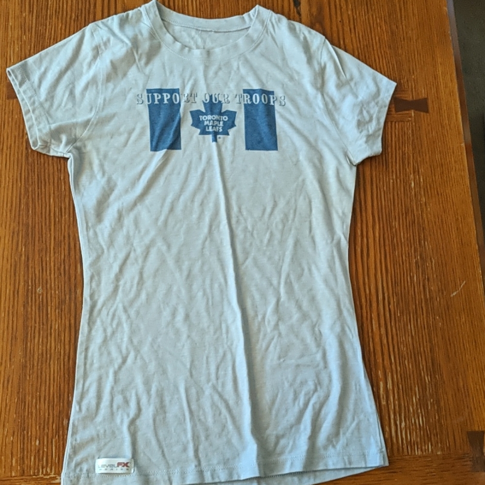 Support our troops Toronto maple leaf shirt